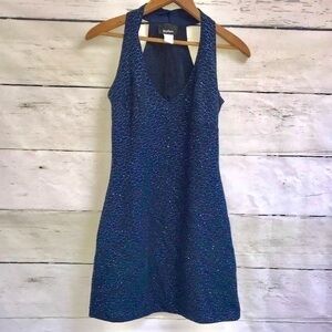 Hyphen blue sparkle dress size small